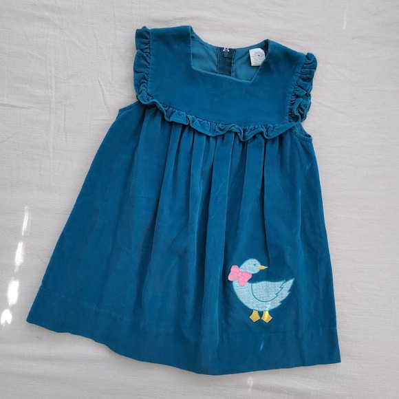 Nostalgic Baby Vintage Other - Vintage Duck Applique Dress kids 6x